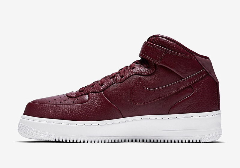 NikeLab Air Force 1 Mid Deep Garnett 