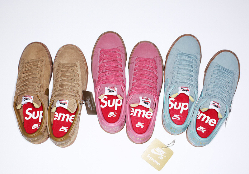 Supreme x Nike SB Blazer Low GT