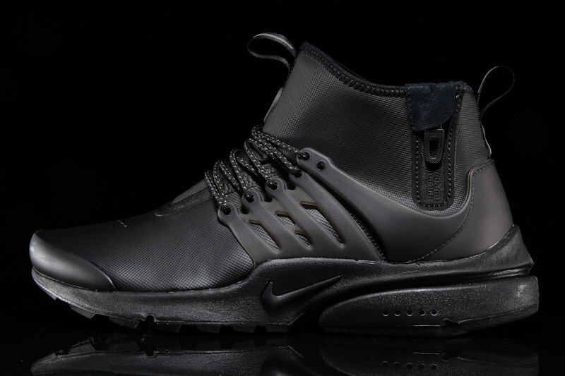 Nike Air Presto Mid Utility Triple Black 