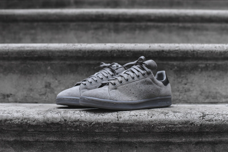 adidas Stan Smith Suede Charcoal 