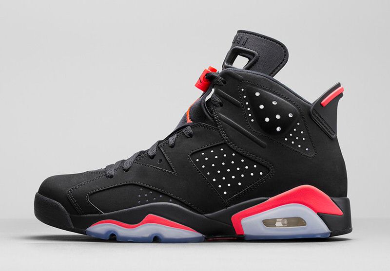 Air Jordan 6 Black/Infrared