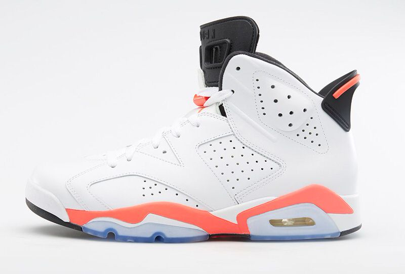 Air Jordan 6 White/Infrared