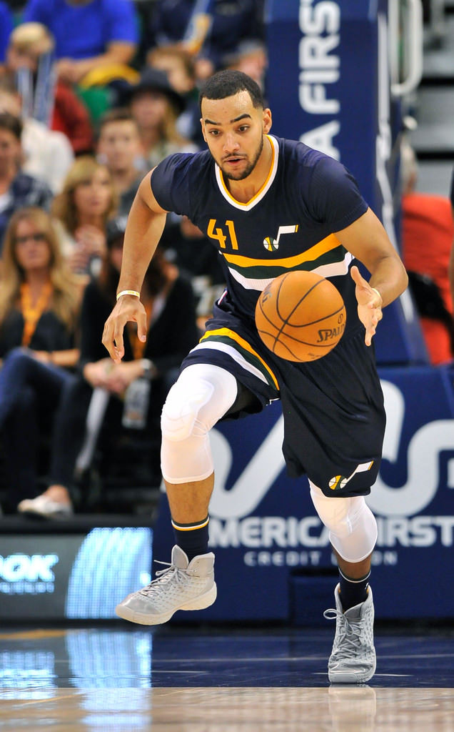 Trey Lyles in the Nike Kobe III "Prelude"