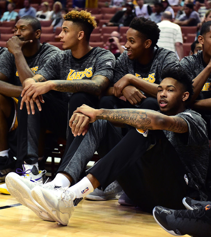 Brandon Ingram in the adidas Crazylight Boost Low 2016