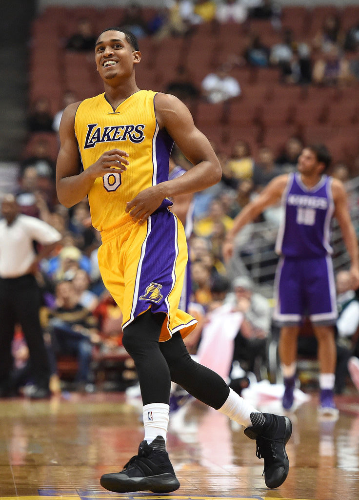 Jordan Clarkston in the Nike Kyrie 2 "Triple Black"