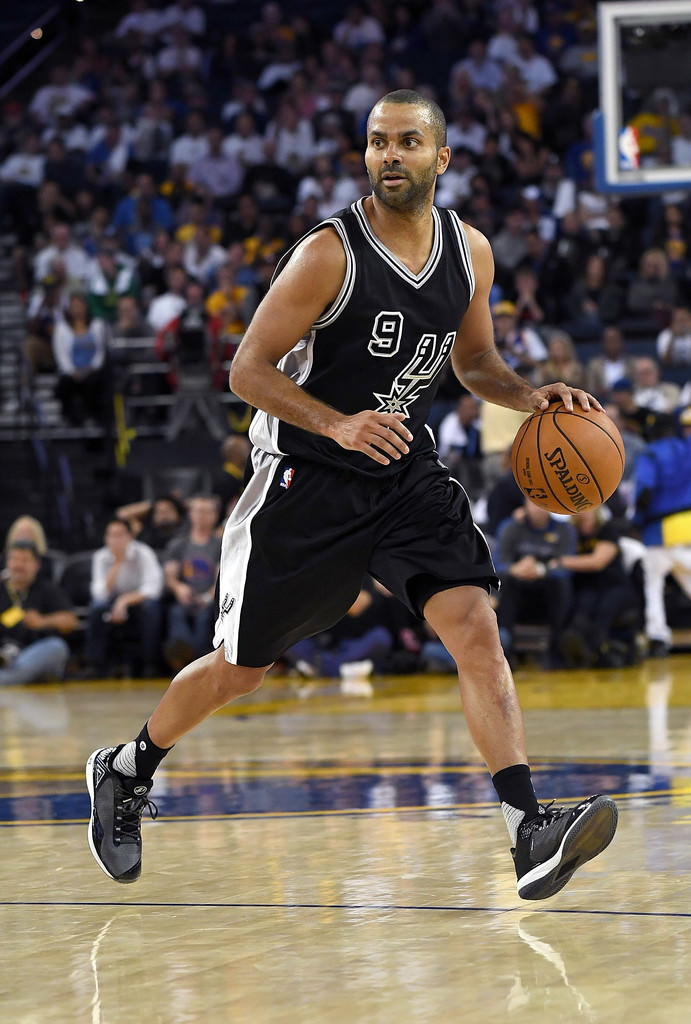 Tony Parker looks to make a move in his PEAK signature