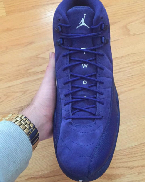 Air Jordan 12 Blue Suede