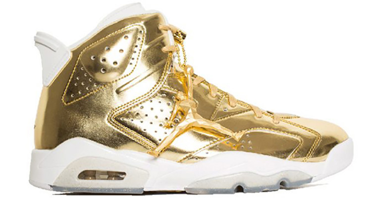 Air Jordan 6 Pinnacle Metallic Gold