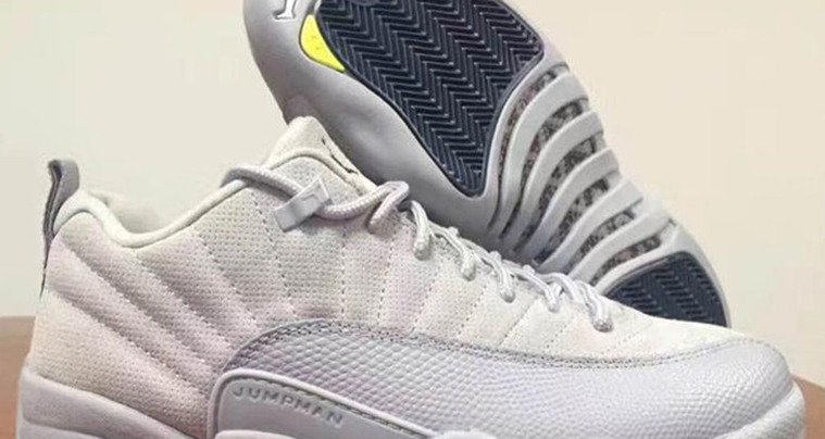 Air Jordan 12 Low White/Grey