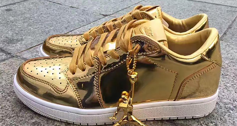 Air Jordan 1 Low Pinnacle Gold