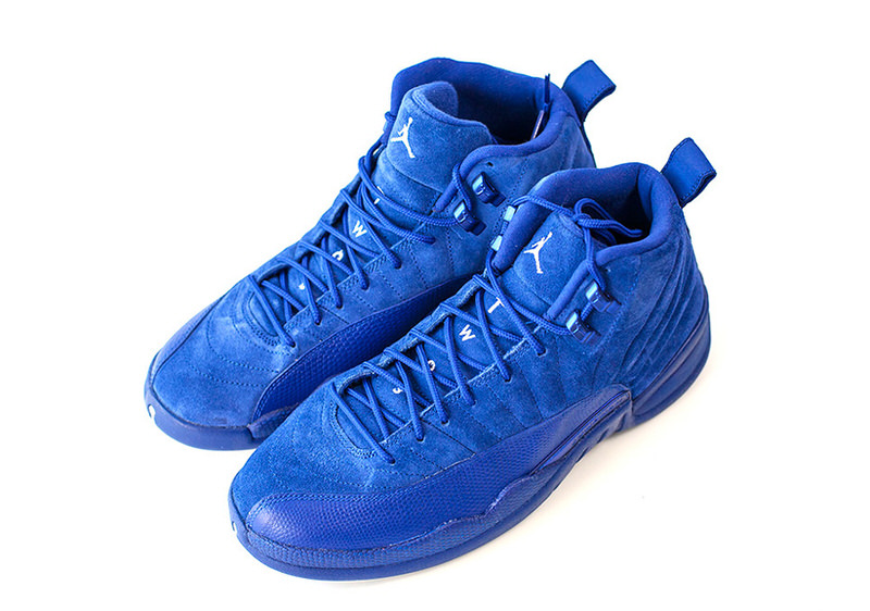 Air Jordan 12 Blue Suede