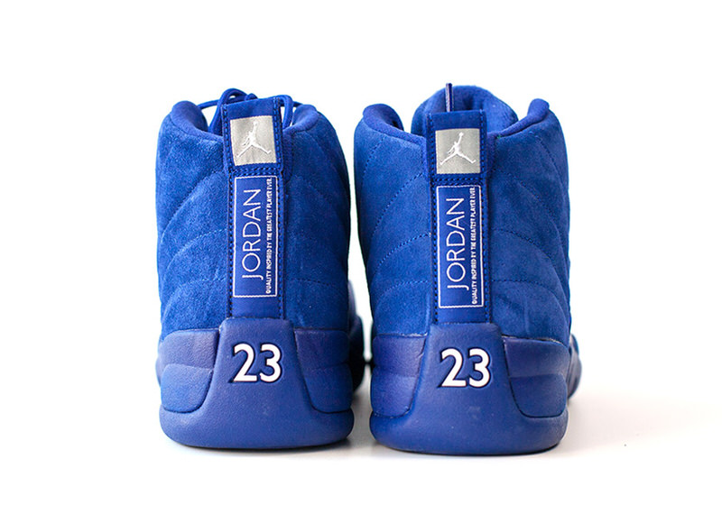 Air Jordan 12 Blue Suede