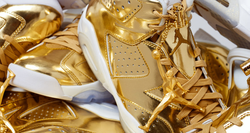 Air Jordan 6 Pinnacle "Gold"