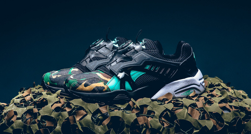 atmos x PUMA Disc Blaze "Night Jungle"