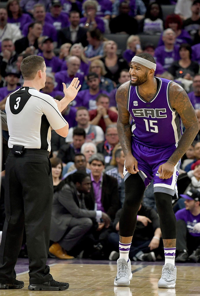 DeMarcus Cousins in the Nike Air Max Audacity 2016