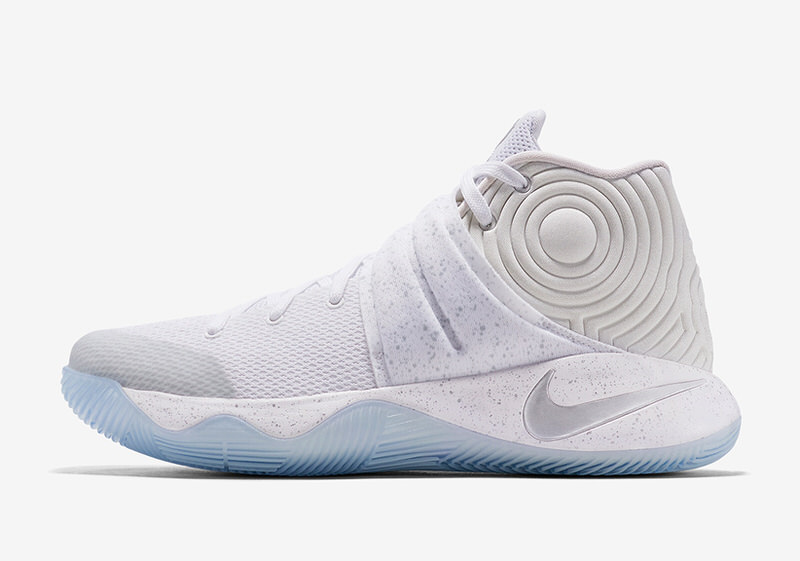 Nike Kyrie 2 White/Metallic Silver