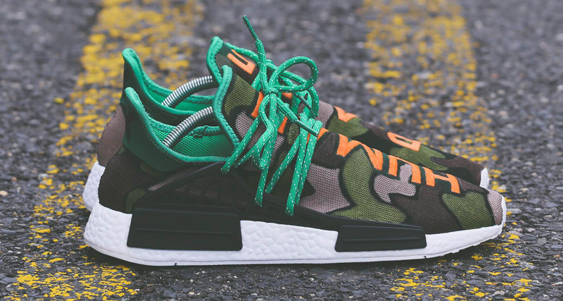 Pharrell x adidas NMD "Camo" Custom by Malcolm Garret