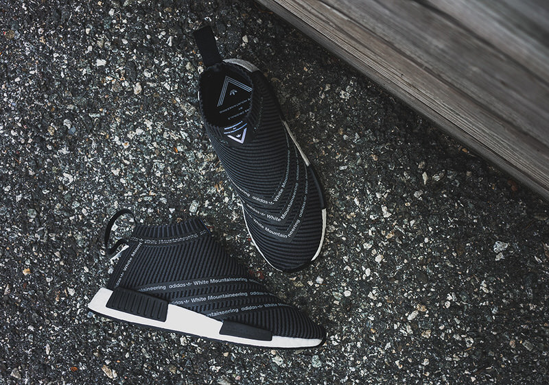 White Mountaineering x adidas NMD City Sock