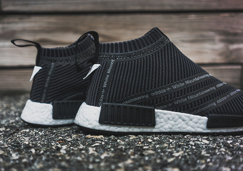 White Mountaineering x adidas NMD City Sock