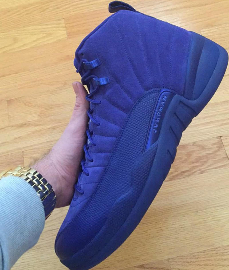 Air Jordan 12 Blue Suede