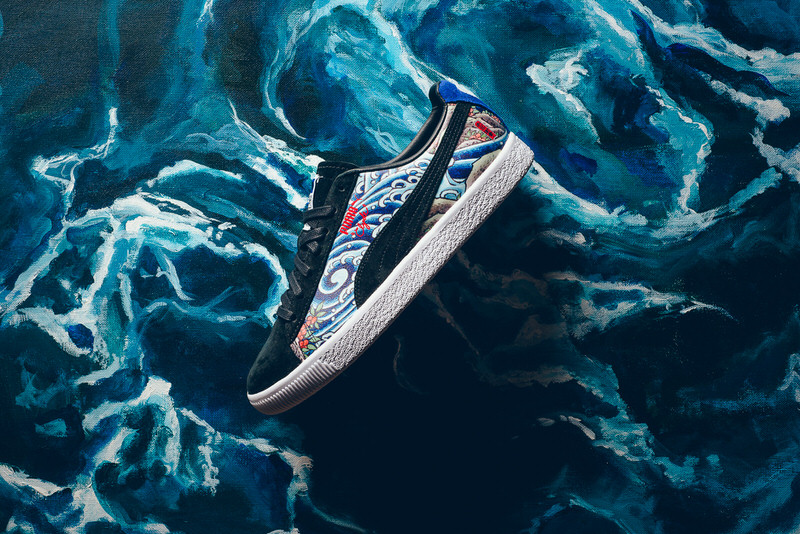 atmos x PUMA Clyde "Three Tides Tattoo"