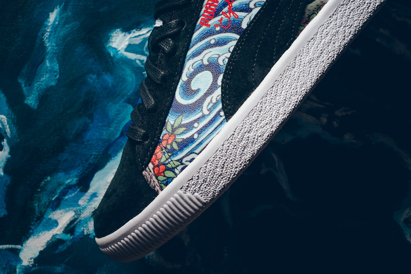 atmos x PUMA Clyde "Three Tides Tattoo"