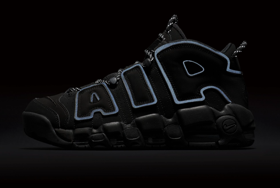 Nike Air More Uptempo "Black Reflective"