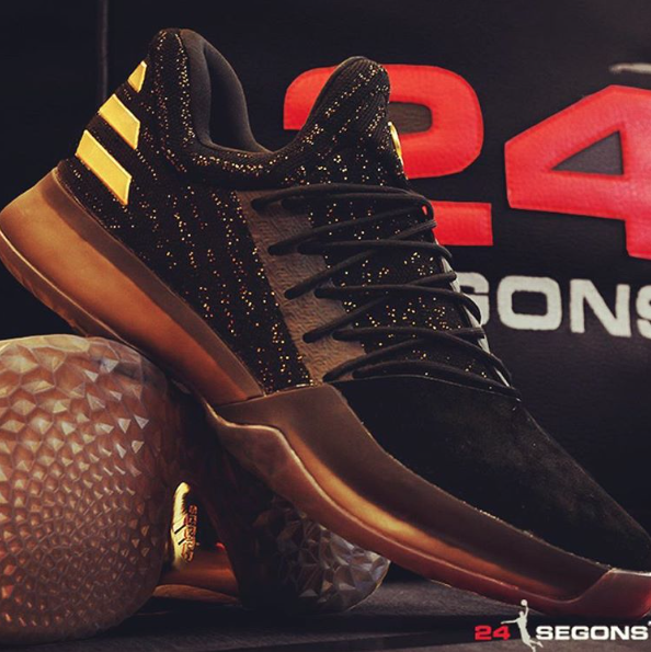 adidas Harden Vol 1 Black/Gold