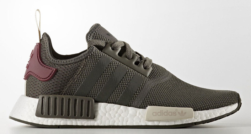 adidas NMD R1 Olive/Maroon