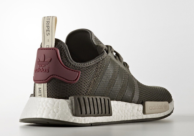 adidas NMD R1 Olive/Maroon