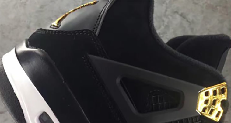 Air Jordan 4 Black/Gold