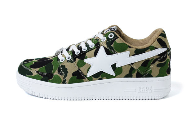 A Bathing Ape Bapesta "Camo"