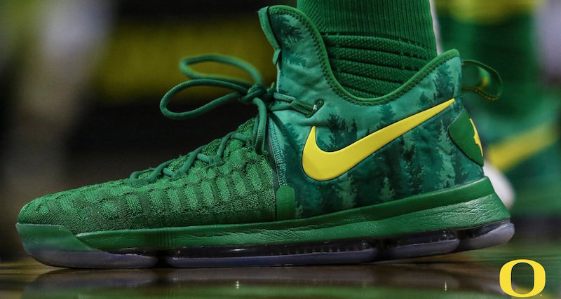 Nike KD 9 "Oregon Ducks" PE