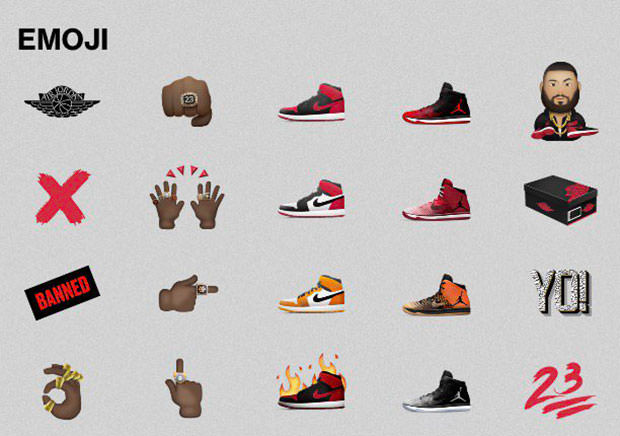 Jordan Brand Banned Emoji Keyboard