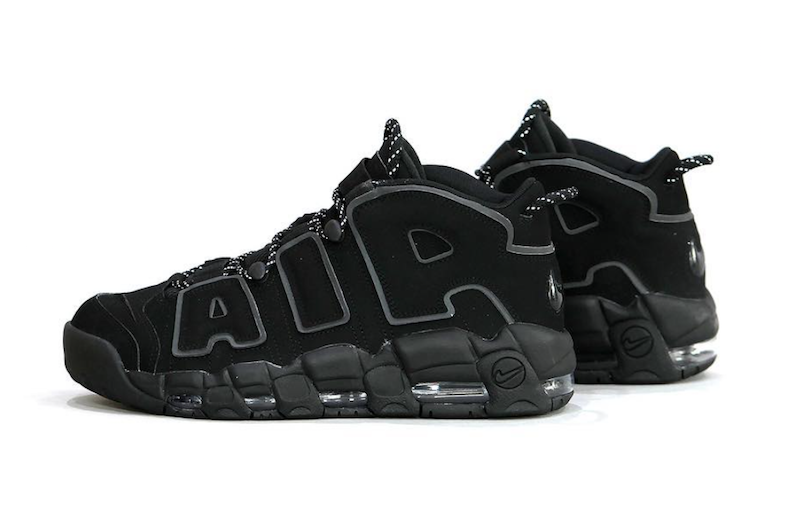 Nike Air More Uptempo "Blackout Reflective"