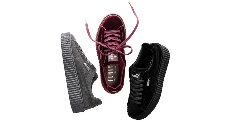 Rihanna x PUMA Velvet Creepers