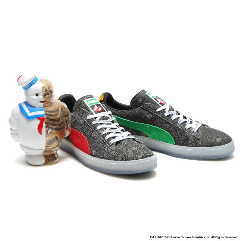 atmos x Secret Base x PUMA Suede "Ghostbusters"