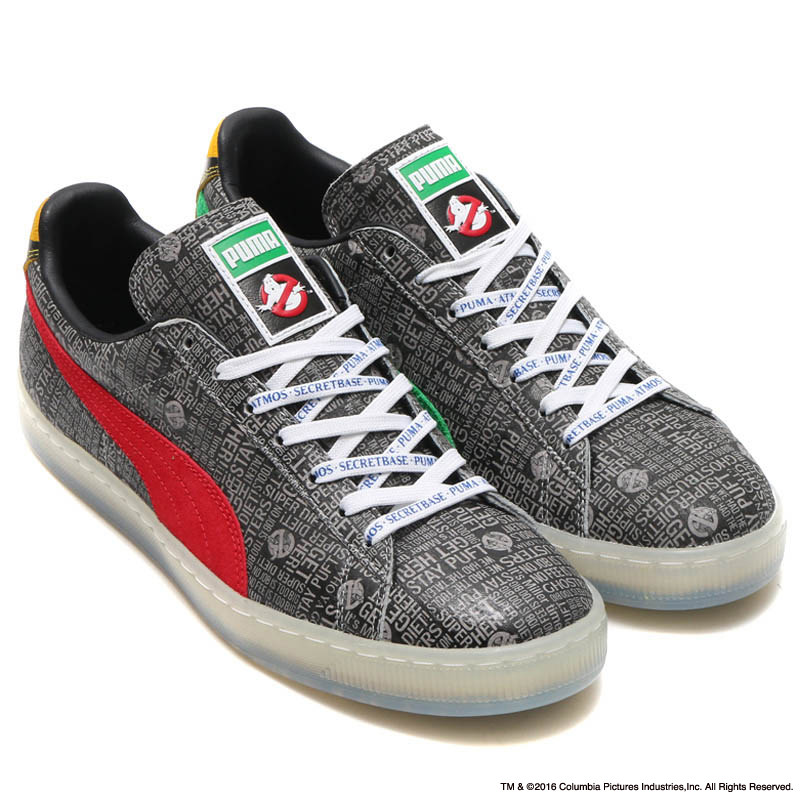 atmos x Secret Base x PUMA Suede "Ghostbusters"