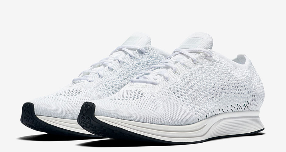 Nike Flyknit Racer White/Sail