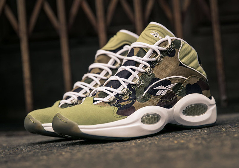 BAPE x mita sneakers x Reebok Question "1st Camo"