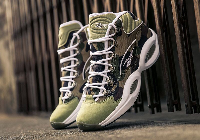 BAPE x mita sneakers x Reebok Question "1st Camo"