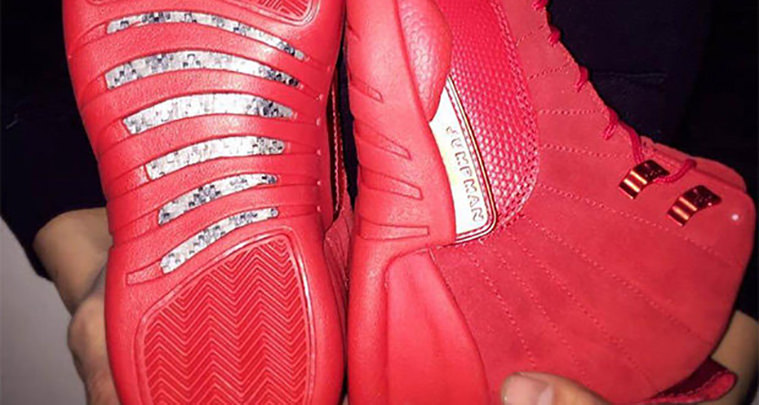 Air Jordan 12 "Red Suede"