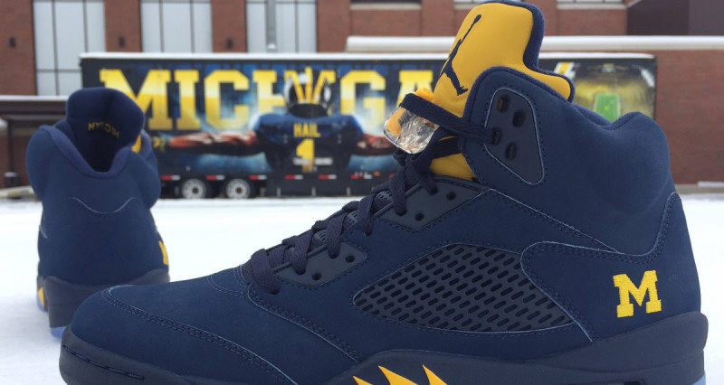 Air Jordan 5 "Michigan" PE