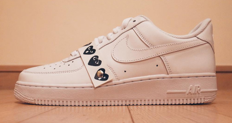 CDG x Nike Air Force 1 Low Custom