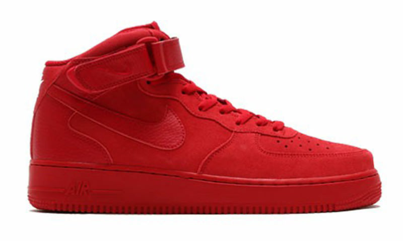 Nike Air Force 1 Mid "Red"