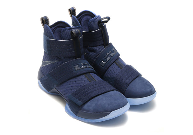 Nike LeBron Soldier 10 Suede Toe "Midnight Navy"