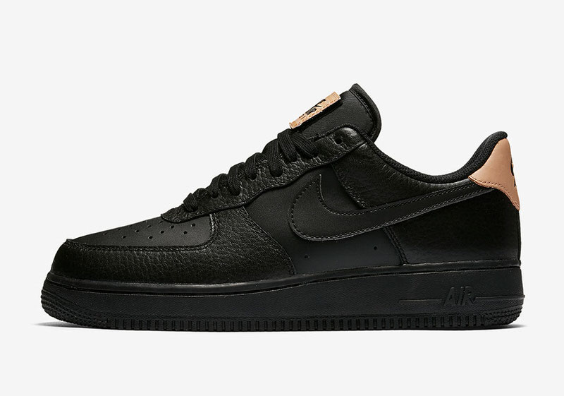 Nike Air Force 1 Low Black/Vachetta Tan