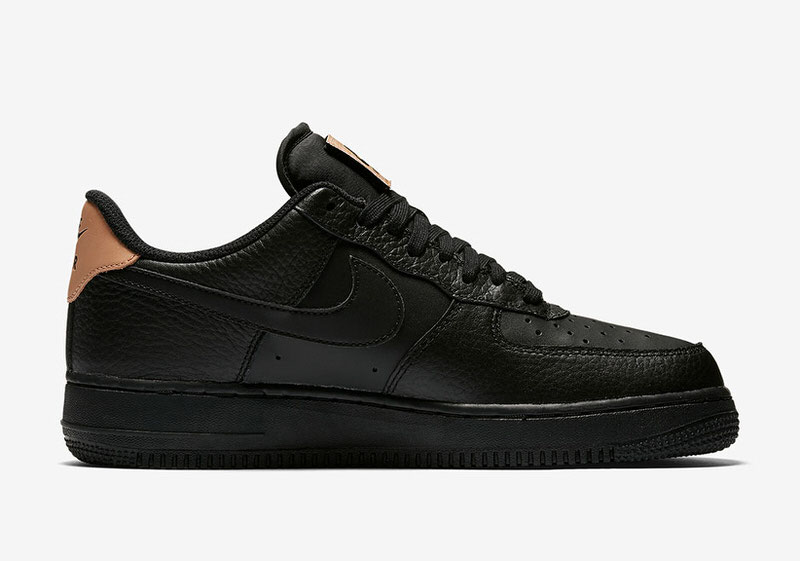 Nike Air Force 1 Low Black/Vachetta Tan