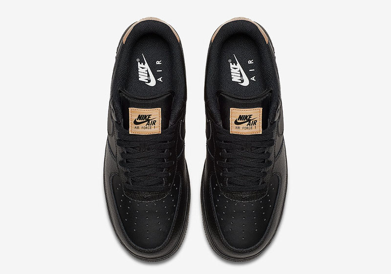 Nike Air Force 1 Low Black/Vachetta Tan