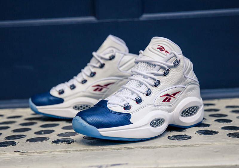 Reebok Question "Blue Toe"